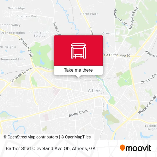 Mapa de Barber St at Cleveland Ave Ob