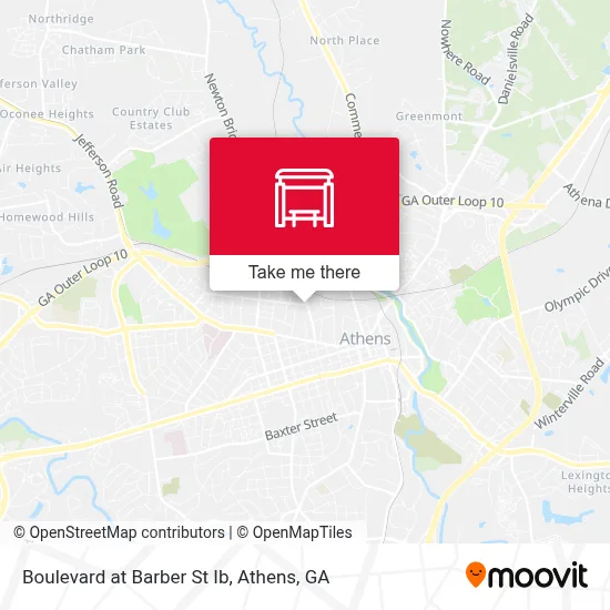 Boulevard at Barber St Ib map