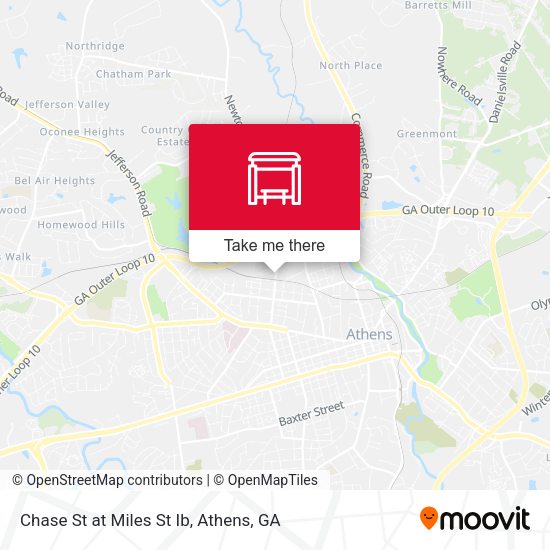 Mapa de Chase St at Miles St Ib