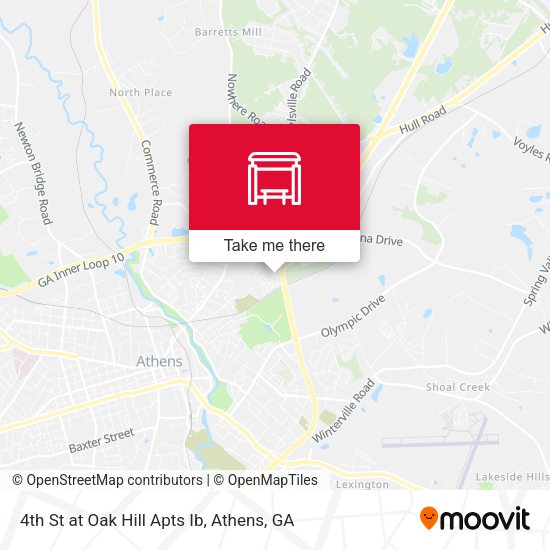 Mapa de 4th St at Oak Hill Apts Ib
