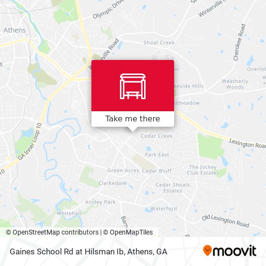 Mapa de Gaines School Rd at Hilsman Ib
