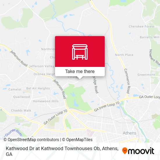 Mapa de Kathwood Dr at Kathwood Townhouses Ob