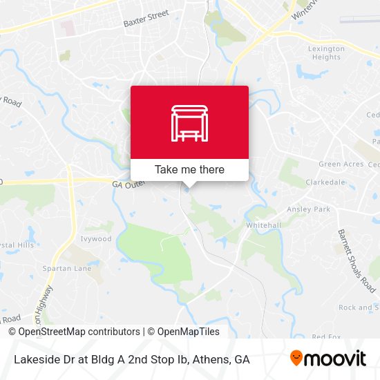Mapa de Lakeside Dr at Bldg A 2nd Stop Ib