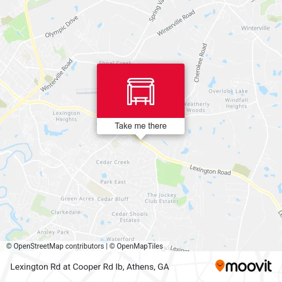 Mapa de Lexington Rd at Cooper Rd Ib