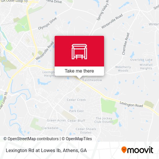 Mapa de Lexington Rd at Lowes Ib