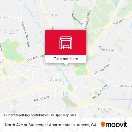 Mapa de North Ave at Stonecrest Apartments Ib