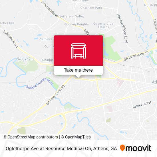 Mapa de Oglethorpe Ave at Resource Medical Ob