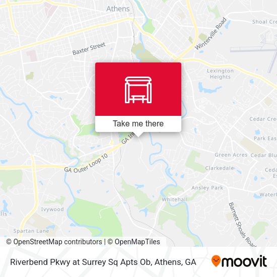 Riverbend Pkwy at Surrey Sq Apts Ob map
