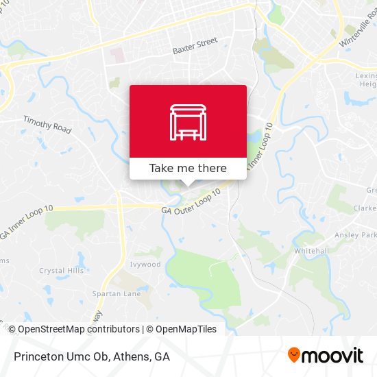 Princeton Umc Ob map