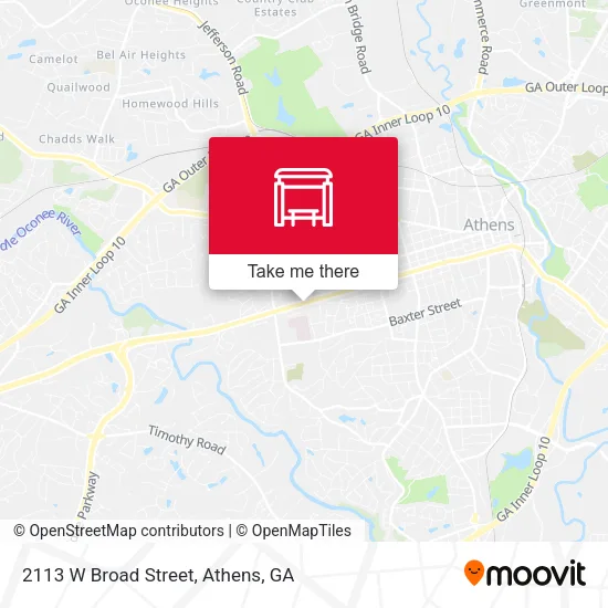 Mapa de 2113 W Broad Street
