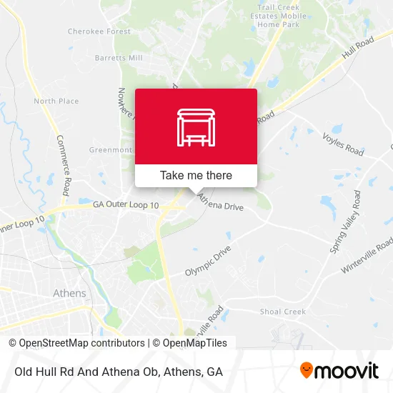 Mapa de Old Hull Rd And Athena Ob