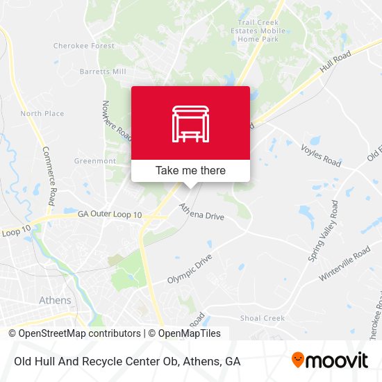 Old Hull And Recycle Center Ob map