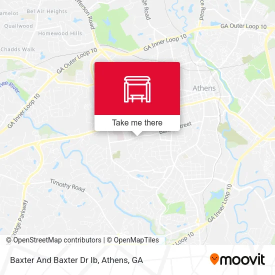 Mapa de Baxter And Baxter Dr Ib