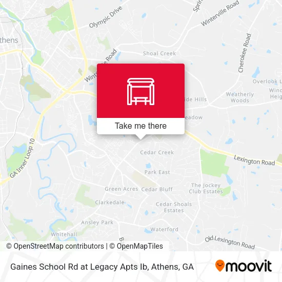 Mapa de Gaines School Rd at Legacy Apts Ib