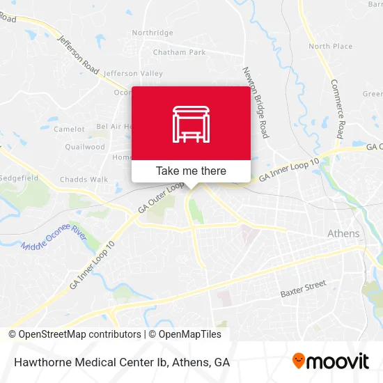 Mapa de Hawthorne Medical Center Ib