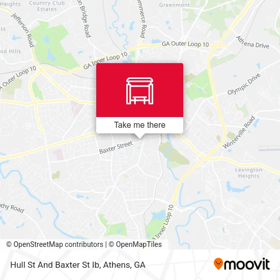 Mapa de Hull St And Baxter St Ib