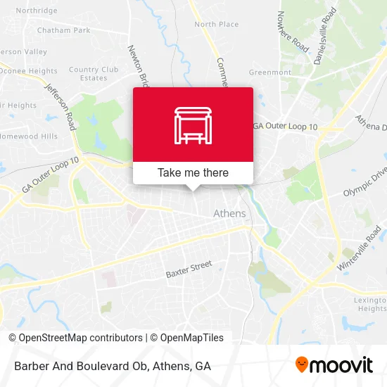 Mapa de Barber And Boulevard Ob