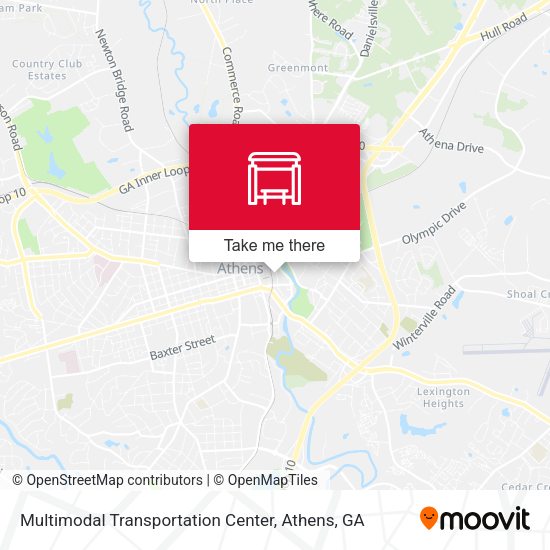 Multimodal Transportation Center map