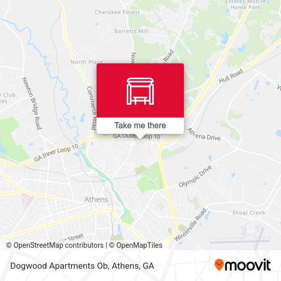 Dogwood Apartments Ob map