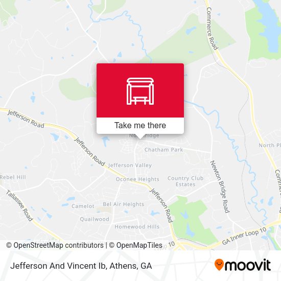 Jefferson And Vincent Ib map