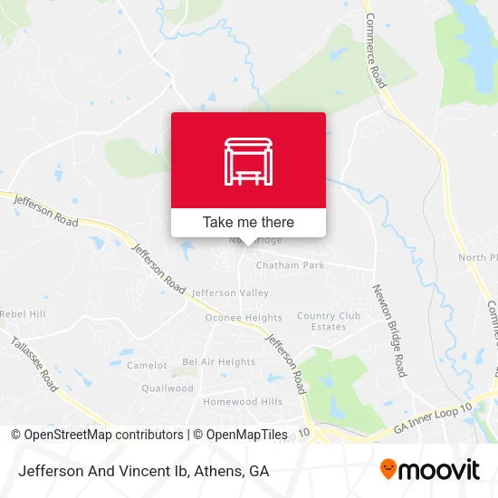 Mapa de Jefferson And Vincent Ib