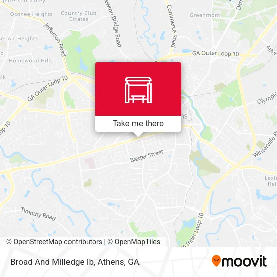 Mapa de Broad And Milledge Ib