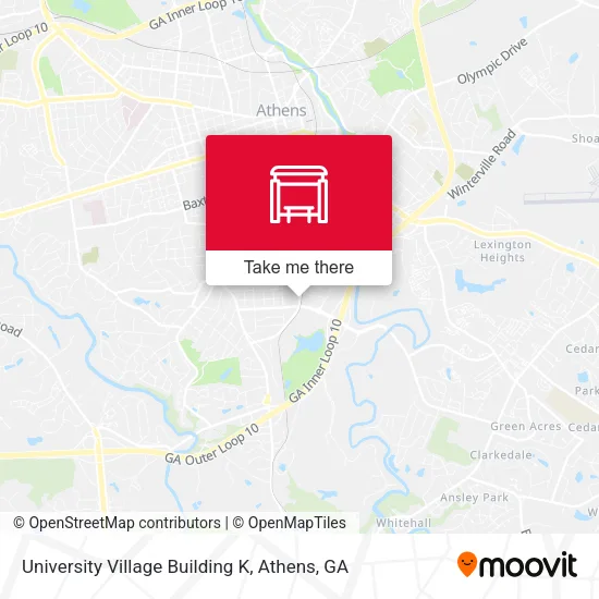 Mapa de University Village Building K