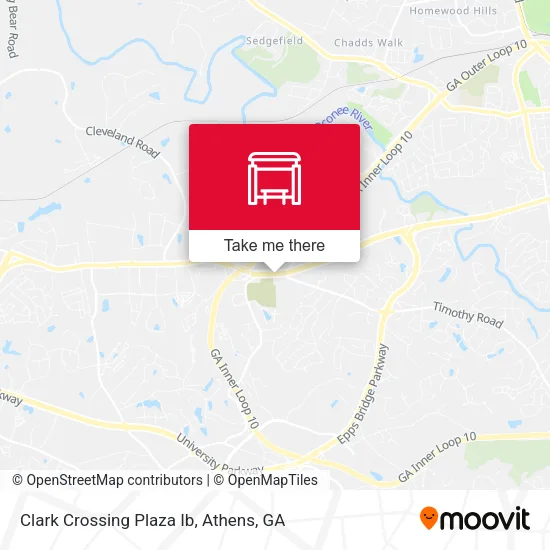 Mapa de Clark Crossing Plaza Ib