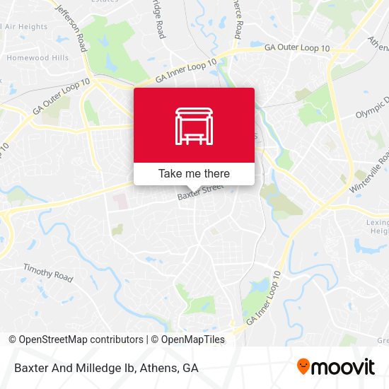 Mapa de Baxter And Milledge Ib