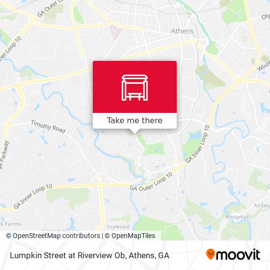 Mapa de Lumpkin Street at Riverview Ob