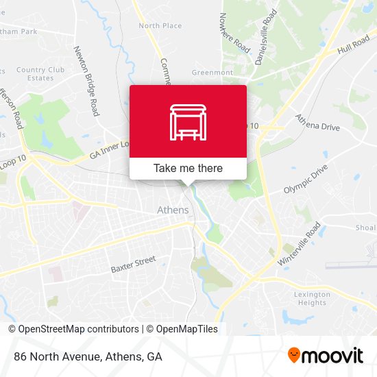 Mapa de 86 North Avenue