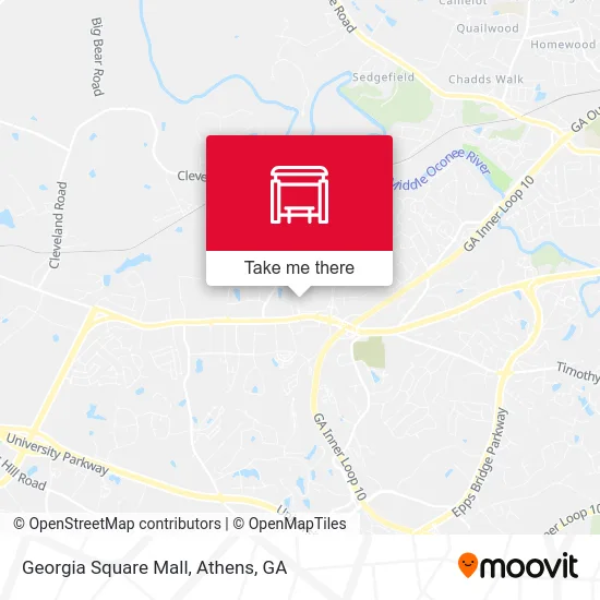 Georgia Square Mall map