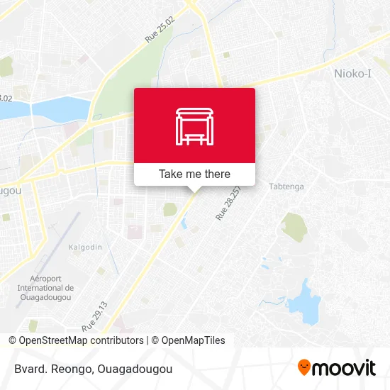 Bvard. Reongo map