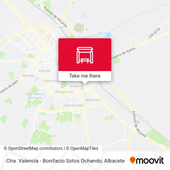 Ctra. Valencia - Bonifacio Sotos Ochando map