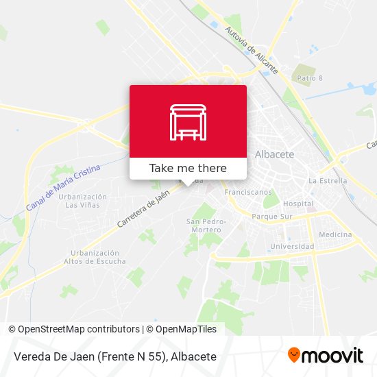 mapa Vereda De Jaen (Frente N 55)