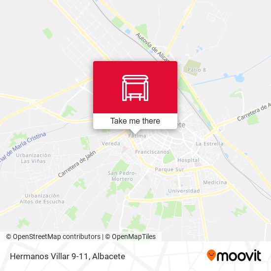 mapa Hermanos Villar 9-11