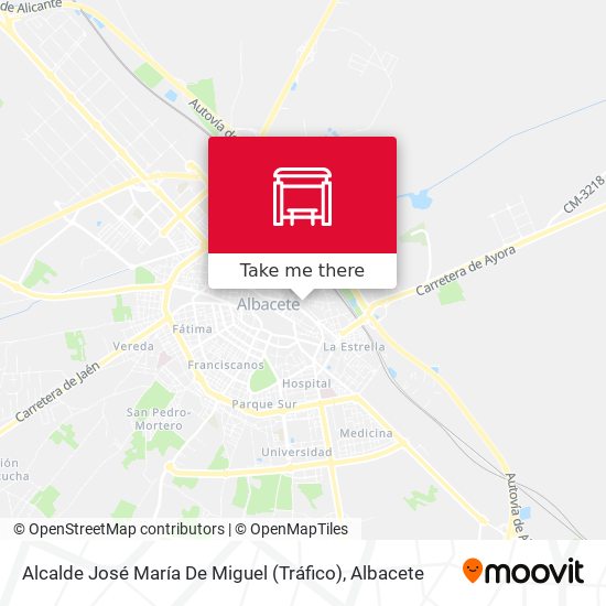 Alcalde José María De Miguel (Tráfico) map
