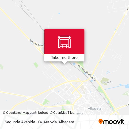 Segunda Avenida - C/ Autovía map