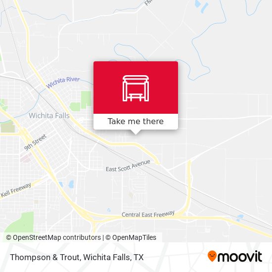 Thompson & Trout map