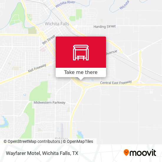 Wayfarer Motel map