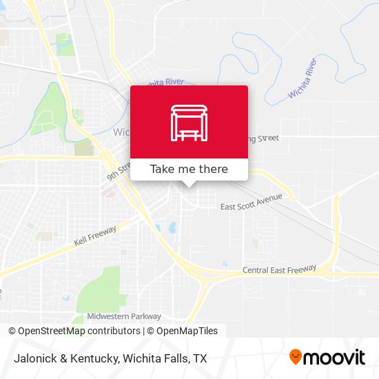 Mapa de Jalonick & Kentucky