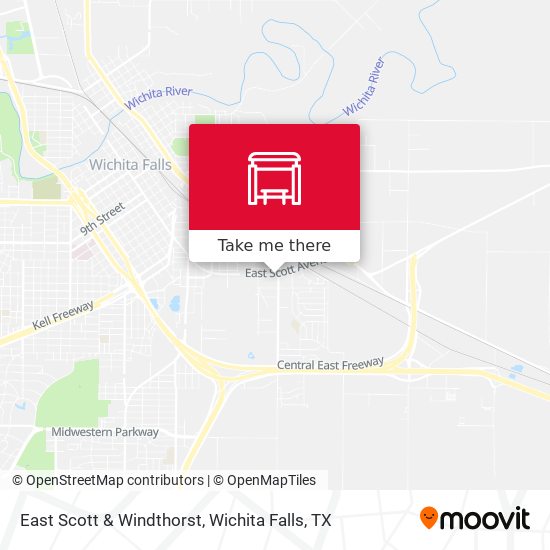 East Scott & Windthorst map