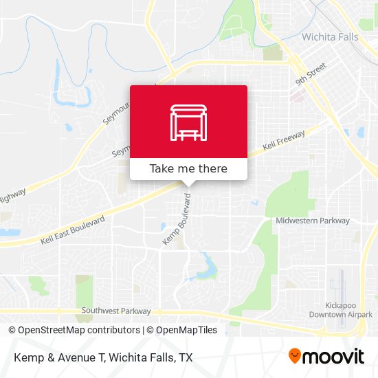 Mapa de Kemp & Avenue T