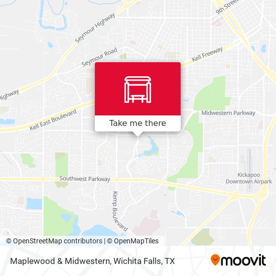 Maplewood & Midwestern map
