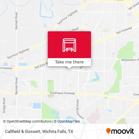 Callfield & Gossett map