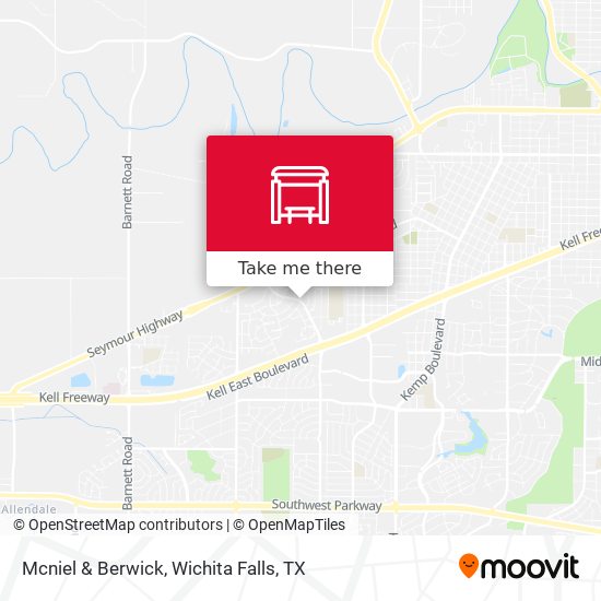 Mcniel & Berwick map