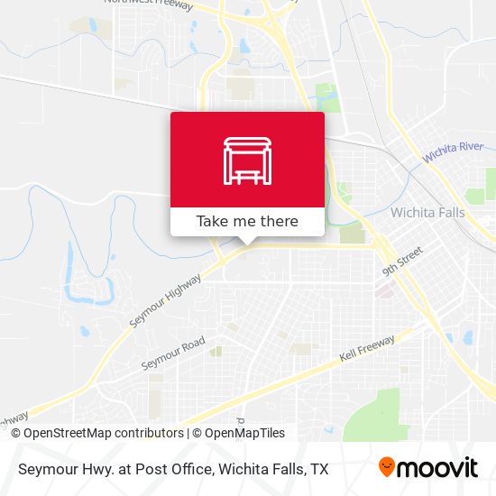 Mapa de Seymour Hwy. at Post Office