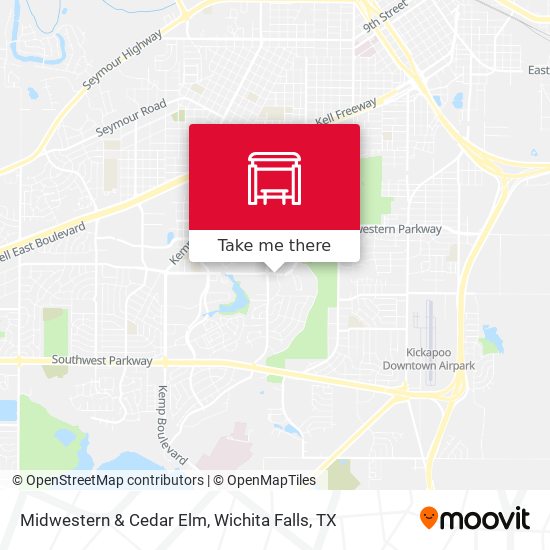 Mapa de Midwestern & Cedar Elm