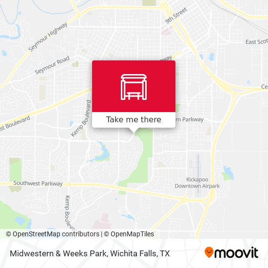 Mapa de Midwestern & Weeks Park