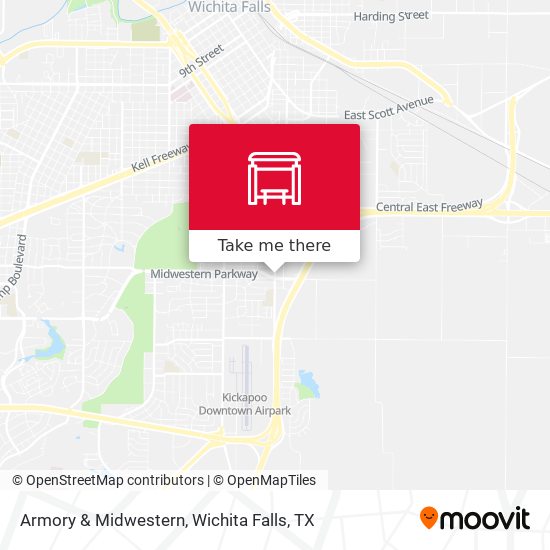 Armory & Midwestern map